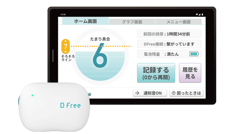 自己導尿でお悩みの方に | DFree - トイレ介護の失敗を減らす